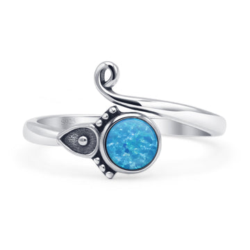 Beaded Adjustable Ring